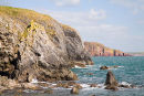 Limestone cliff